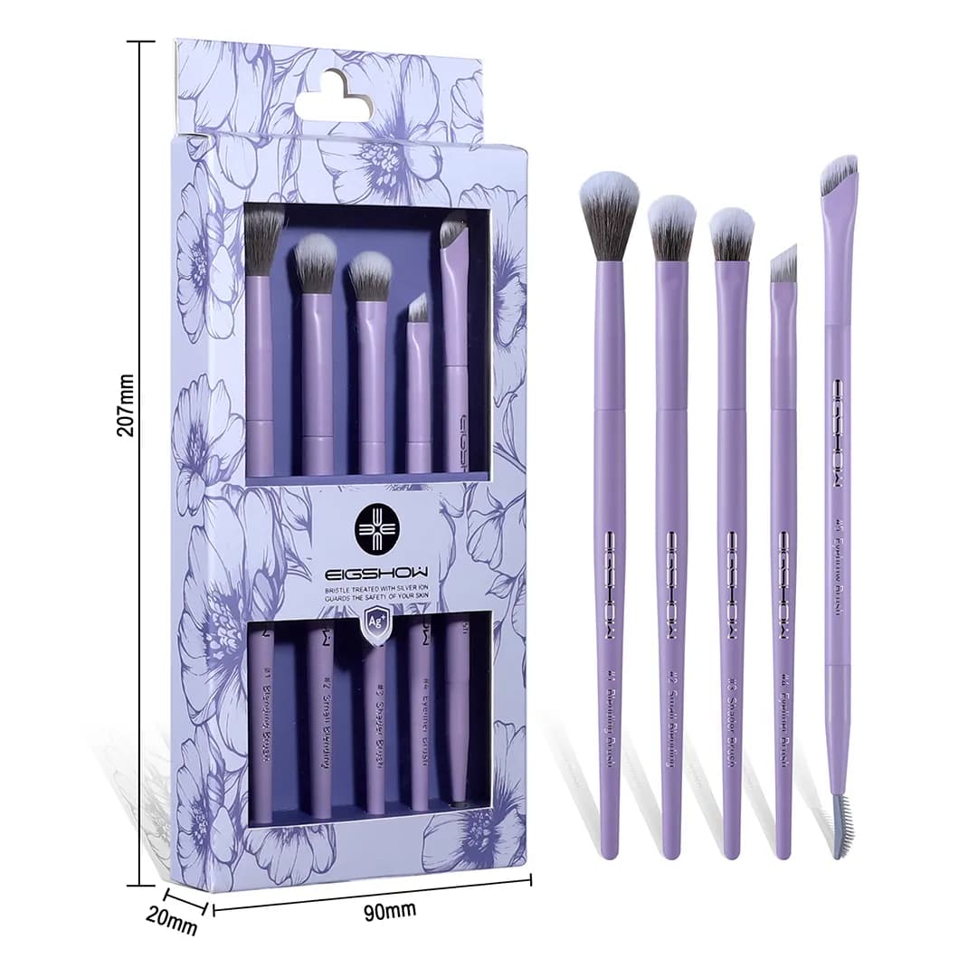 5-Piece Eye Brush Set - Model LG-5P-2505-1